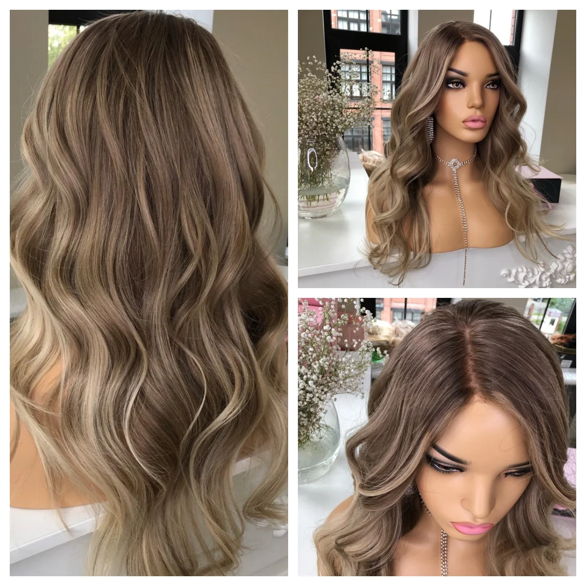 180% Density Side Part Wig Ombre blonde Highlight Wig For Women Use Heat Resistant Comfortable And Realistic High Quality
180% Density Side Part Wig Ombre blonde Highlight Wig For Women Use Heat Resistant Comfortable And Realistic High Quality