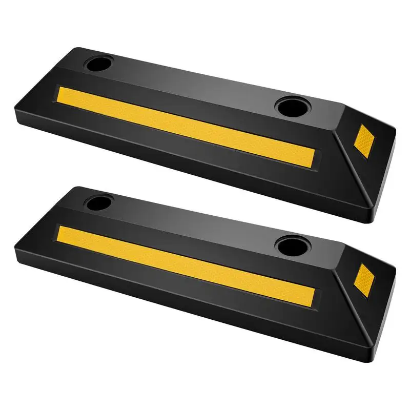 Free Shipping-Parking Stopper, 21.6 Inch 2 Pcs Heavy Duty Parking Aid for Garage, Rubber Curb Garage Floor Stopper with Reflecti
Free Shipping-Parking Stopper, 21.6 Inch 2 Pcs Heavy Duty Parking Aid for Garage, Rubber Curb Garage Floor Stopper with Reflecti