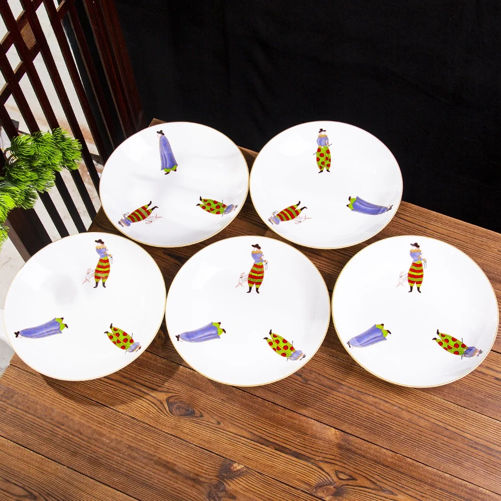 Japanese Style Ceramic Hand-Painted Dining Set Rice Bowl Plate Dinnerware round Shape Flat Microwave Oven Safe Dishwashe...
Japanese Style Ceramic Hand-Painted Dining Set Rice Bowl Plate Dinnerware round Shape Flat Microwave Oven Safe Dishwashe...