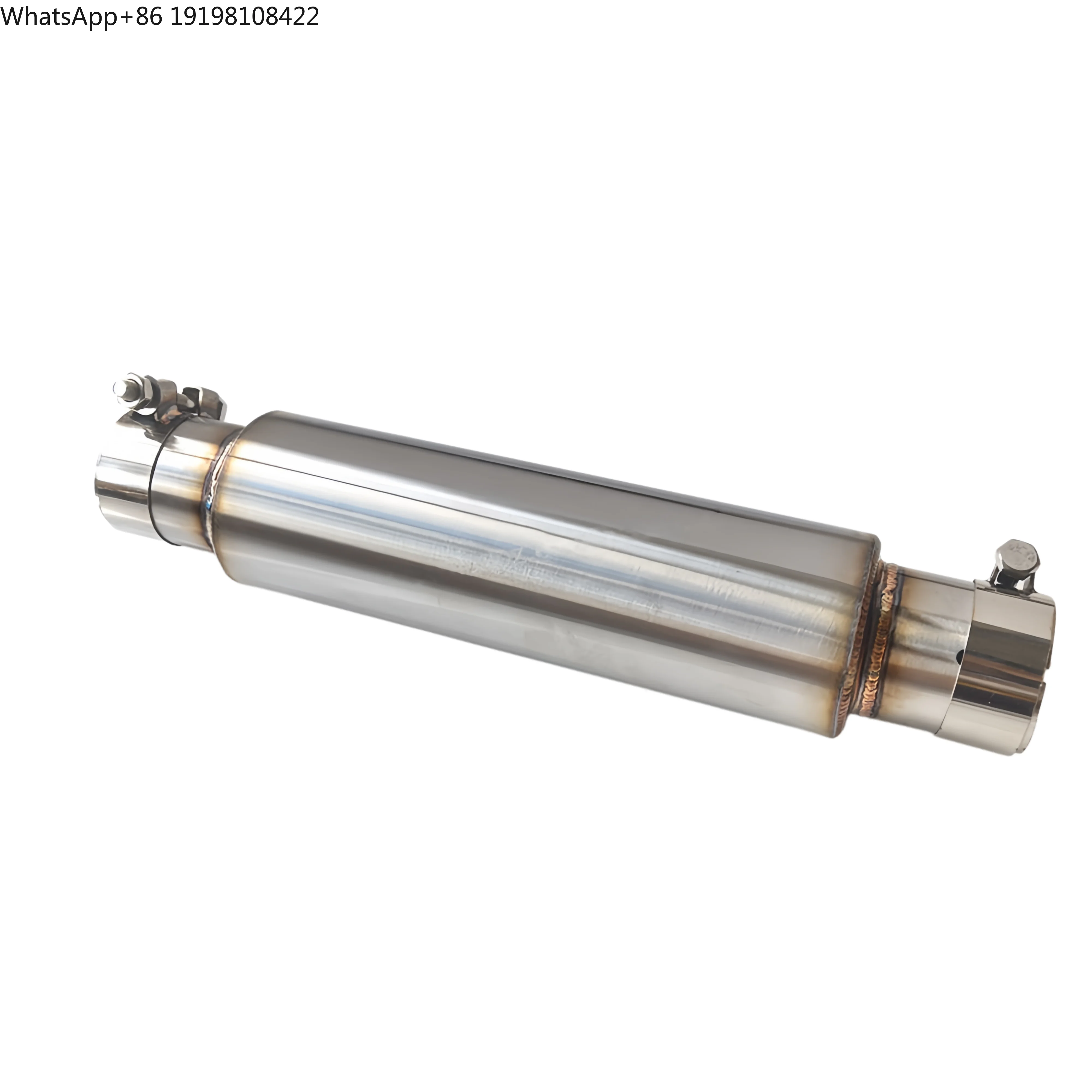Stainless Universal 63MM Middle Tube Resonator for All Car Exhaust Pipe Reduces Resonance Phenomenon and Is Perfectly Installed
Stainless Universal 63MM Middle Tube Resonator for All Car Exhaust Pipe Reduces Resonance Phenomenon and Is Perfectly Installed