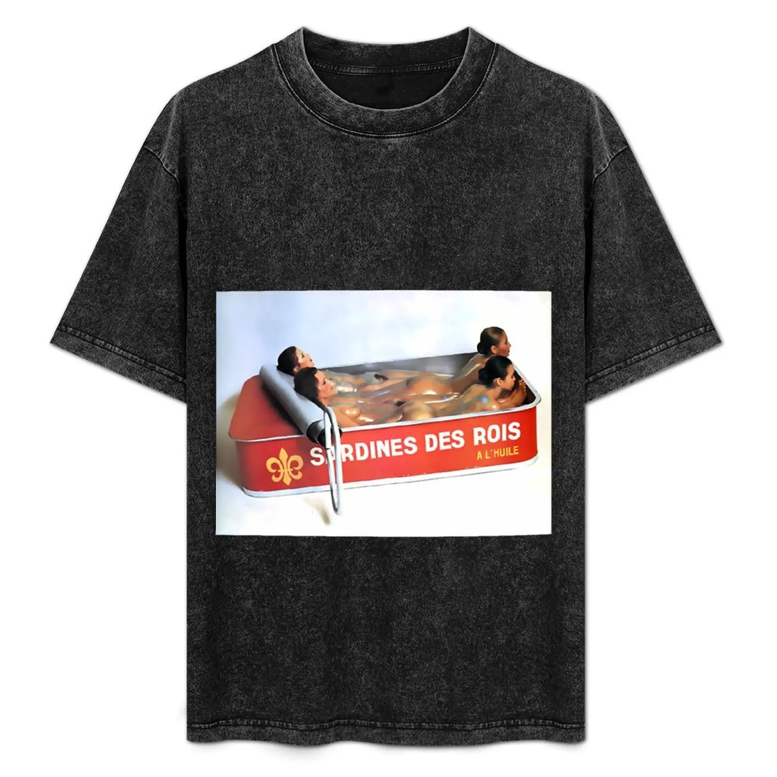 Vintage King Sardines Des Rois T-Shirt Quick Dry Sports Short Sleeve Tee
Vintage King Sardines Des Rois T-Shirt Quick Dry Sports Short Sleeve Tee