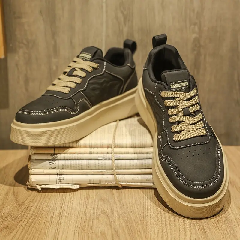 Men's Casual Leather Shoes Spring Autumn Season Versatile Work Shoes Waterproof Non-Slip Trendy Black Leather Men's Footwear
Men's Casual Leather Shoes Spring Autumn Season Versatile Work Shoes Waterproof Non-Slip Trendy Black Leather Men's Footwear