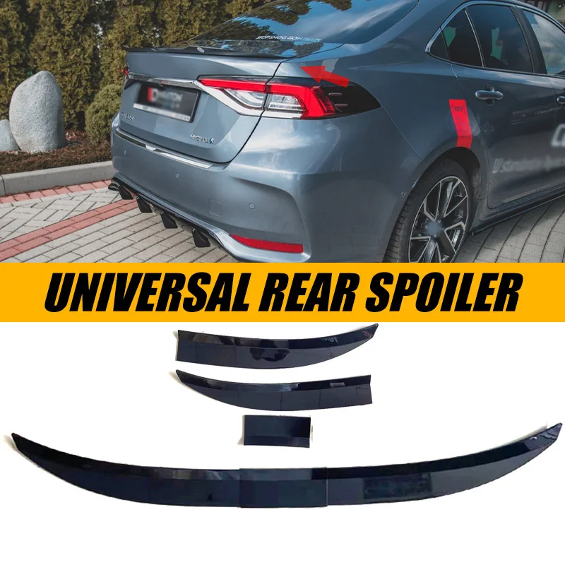 New Style Universal 3pcs Sedan Rear Trunk Tail Rear Wing Spoiler Adjustable DIY Refit Boot Wings Spoiler Car Accessory
New Style Universal 3pcs Sedan Rear Trunk Tail Rear Wing Spoiler Adjustable DIY Refit Boot Wings Spoiler Car Accessory