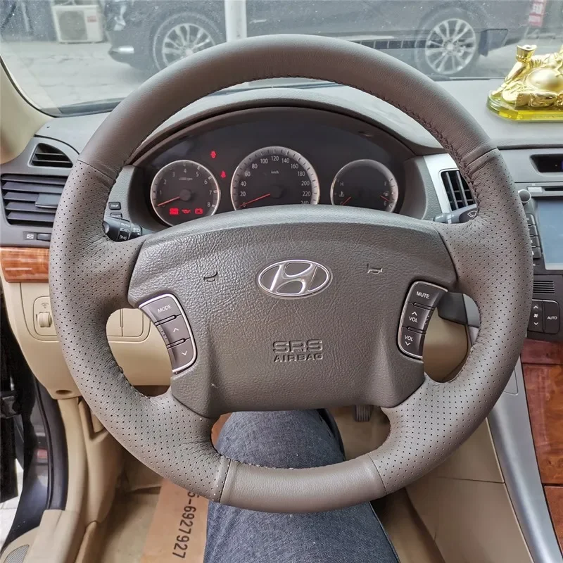Кожаный чехол на руль автомобиля своими руками для Hyundai Elantra Tucson Sonta NF Sonata Optima MOINCA IX35 
Кожаный чехол на руль автомобиля своими руками для Hyundai Elantra Tucson Sonta NF Sonata Optima MOINCA IX35