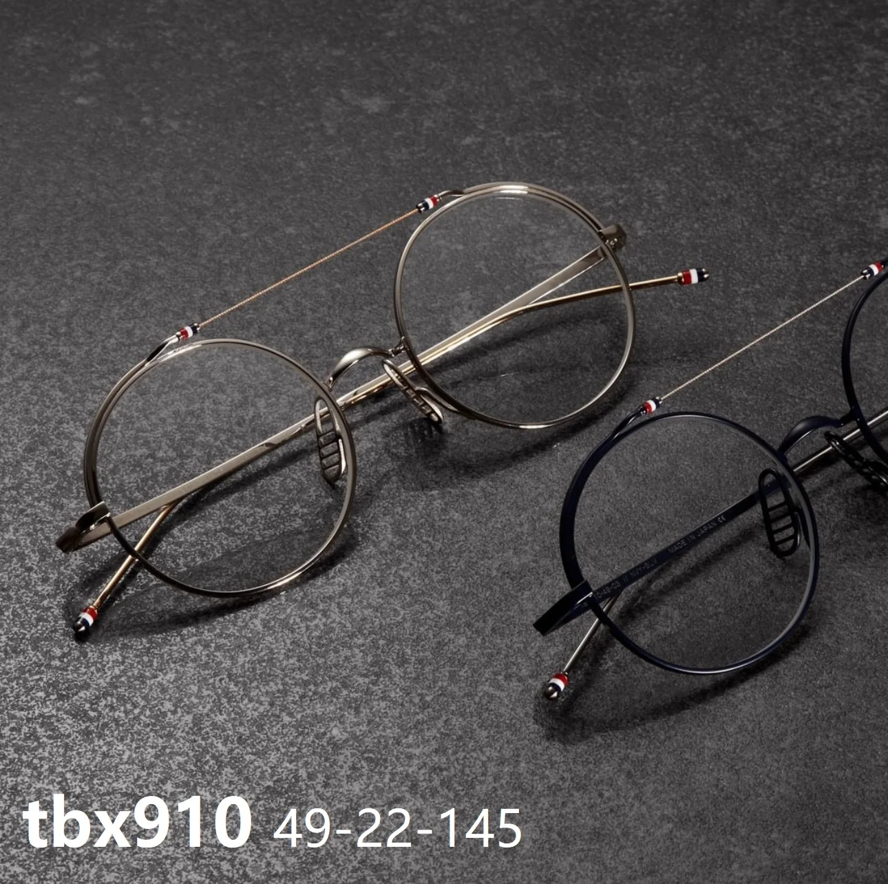 Модные очки с двойным лучом, круглая оправа для очков, титановая сверхлегкая оправа 9 г tbx910, дизайнерские очки в стиле США, Нью-Йорк, высокое качество
Модные очки с двойным лучом, круглая оправа для очков, титановая сверхлегкая оправа 9 г tbx910, дизайнерские очки в стиле США, Нью-Йорк, высокое качество