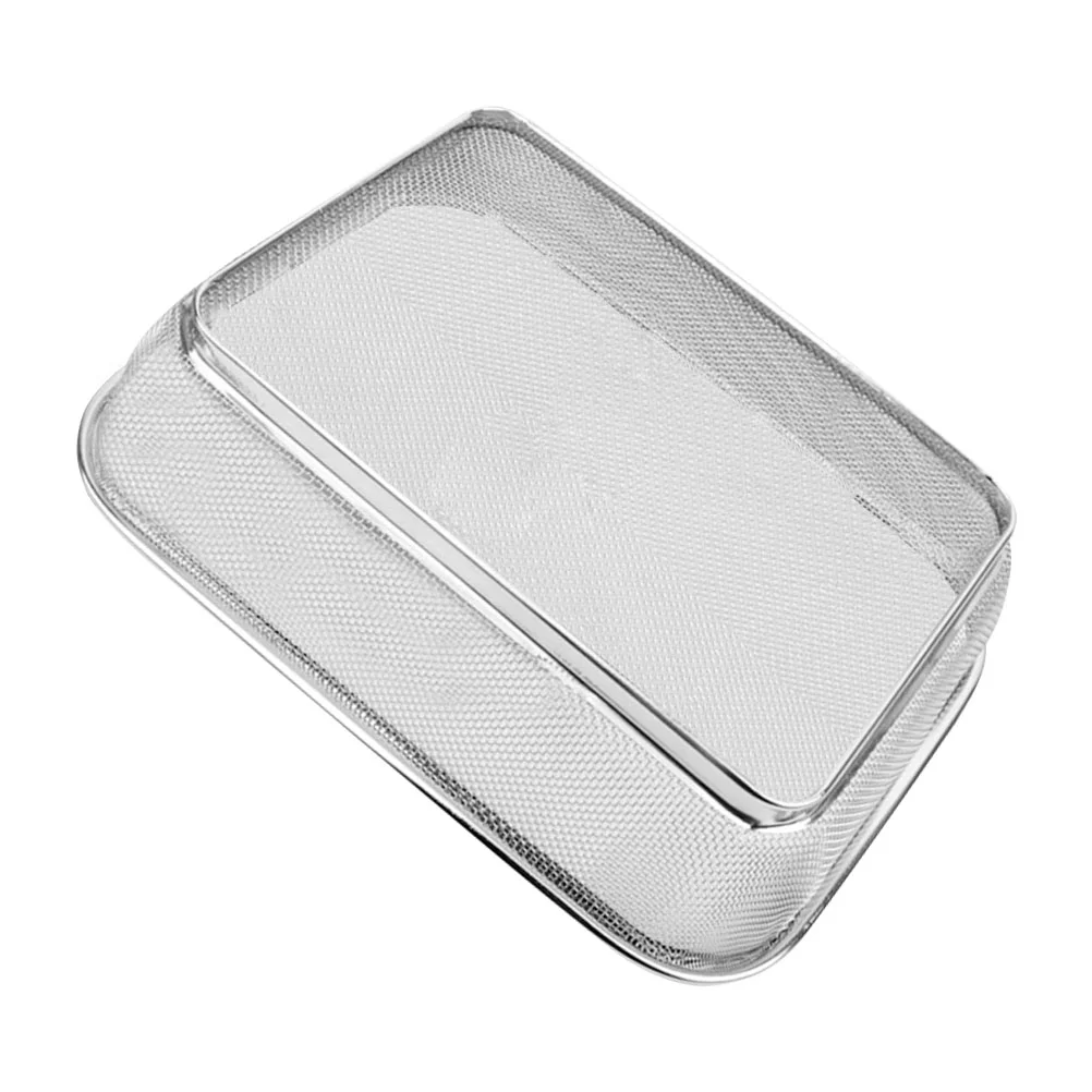 Mesh Tray Fruit Draining Baskets Vegetables Washing Multipurpose Fruits Sink Strainer
Mesh Tray Fruit Draining Baskets Vegetables Washing Multipurpose Fruits Sink Strainer