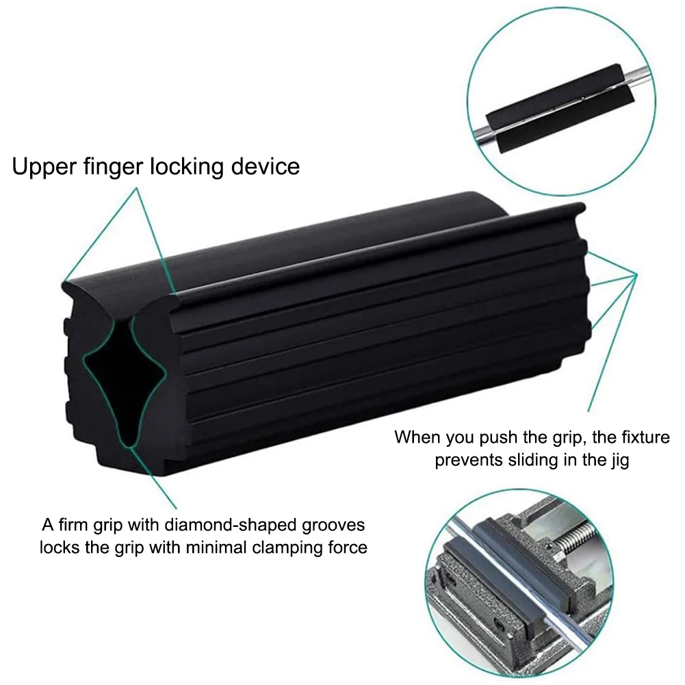 Golf Shaft Clamp Rubber Golf Putters Vise Clamp Portable Golf Club Grip Replacement Tool for Wedges Irons Putters Shaft Repair
Golf Shaft Clamp Rubber Golf Putters Vise Clamp Portable Golf Club Grip Replacement Tool for Wedges Irons Putters Shaft Repair