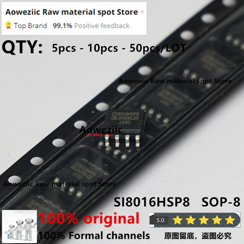 Aoweziic 2021 + 5 шт.-10 шт.-50 шт./лот 100% Новый оригинальный SI8016HSP8 SI8016H SI8016 SOP-8 Микросхема управления питанием
Aoweziic 2021 + 5 шт.-10 шт.-50 шт./лот 100% Новый оригинальный SI8016HSP8 SI8016H SI8016 SOP-8 Микросхема управления питанием