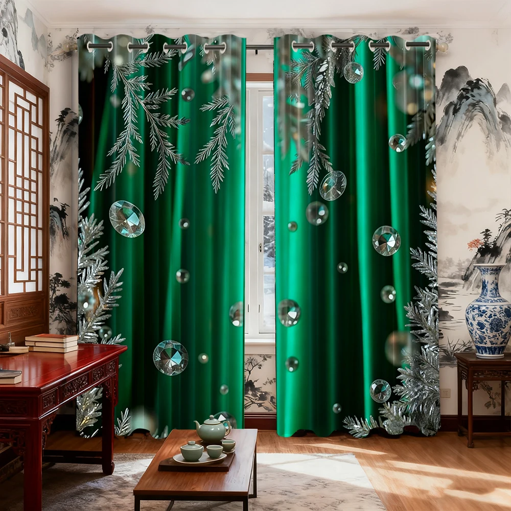2 pieces Christmas Decr patterned hanging curtains, decorative transparent curtains for bedroom decoration, bedroom, office, k
2 pieces Christmas Decr patterned hanging curtains, decorative transparent curtains for bedroom decoration, bedroom, office, k