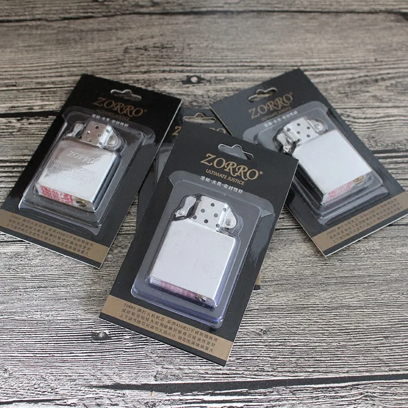 Zorro Lighter Liner Complete Original Copper Knurled White Steel Inflatable Windproof Lighter Oil Lighter
Zorro Lighter Liner Complete Original Copper Knurled White Steel Inflatable Windproof Lighter Oil Lighter
