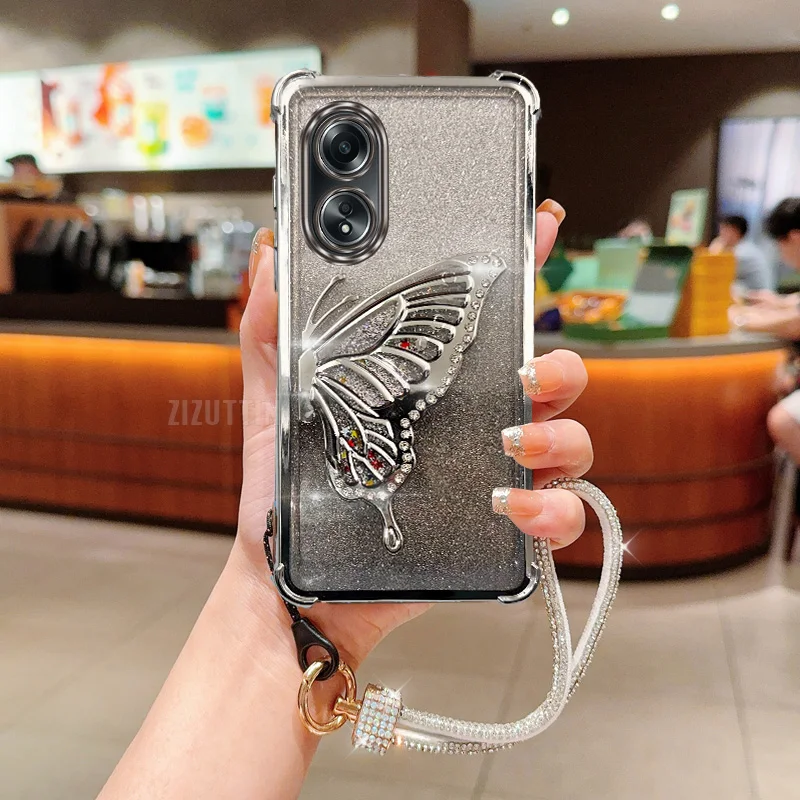 Jewelry Strap Glitter Pretty Butterfly Holder Case For Oppo A38 A36 A76 A58 A57 A74 A78 A5 A7 A79 A95 A60 A18 A53 A17 A16 4G 5G
Jewelry Strap Glitter Pretty Butterfly Holder Case For Oppo A38 A36 A76 A58 A57 A74 A78 A5 A7 A79 A95 A60 A18 A53 A17 A16 4G 5G