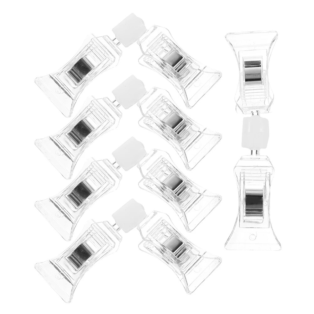 5 Pcs Ad Folder Clear Sign Clips Rotatable Price Tag Multi-use Retail Plastic Displays Supermarket Shelf Cards Practical Holders
5 Pcs Ad Folder Clear Sign Clips Rotatable Price Tag Multi-use Retail Plastic Displays Supermarket Shelf Cards Practical Holders