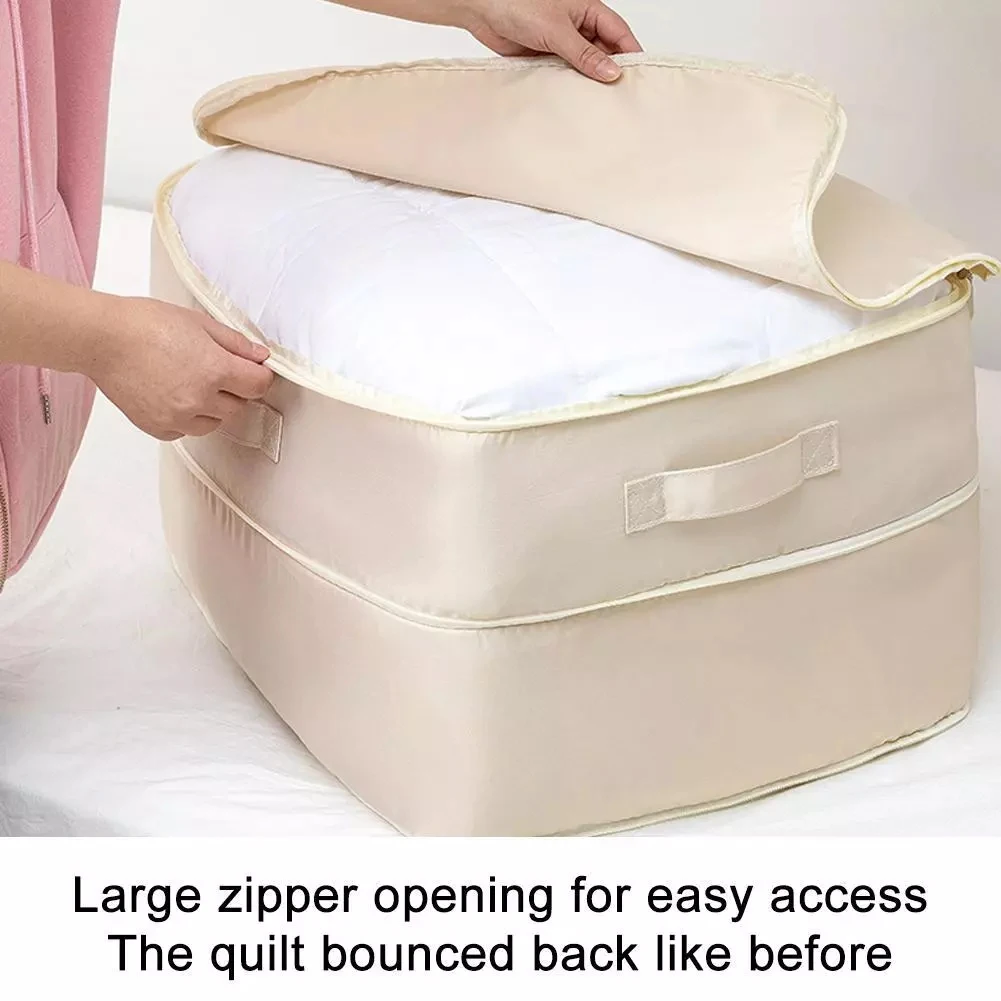 Foldable Storage Bag Duvet Storage Bag Foldable To Save Space Reusable And Sturdy Scalable Height Special Opening Design
Foldable Storage Bag Duvet Storage Bag Foldable To Save Space Reusable And Sturdy Scalable Height Special Opening Design