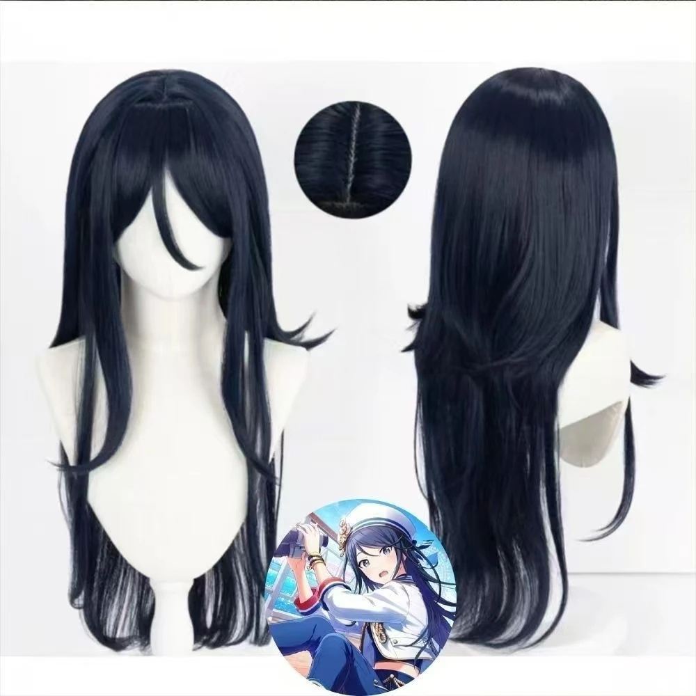 Игровой проект SEKAI, парик для косплея Hoshino Ichika, длинные темно-синие-черные волосы, синтетические волосы с сетчатой подкладкой Rose
Игровой проект SEKAI, парик для косплея Hoshino Ichika, длинные темно-синие-черные волосы, синтетические волосы с сетчатой подкладкой Rose