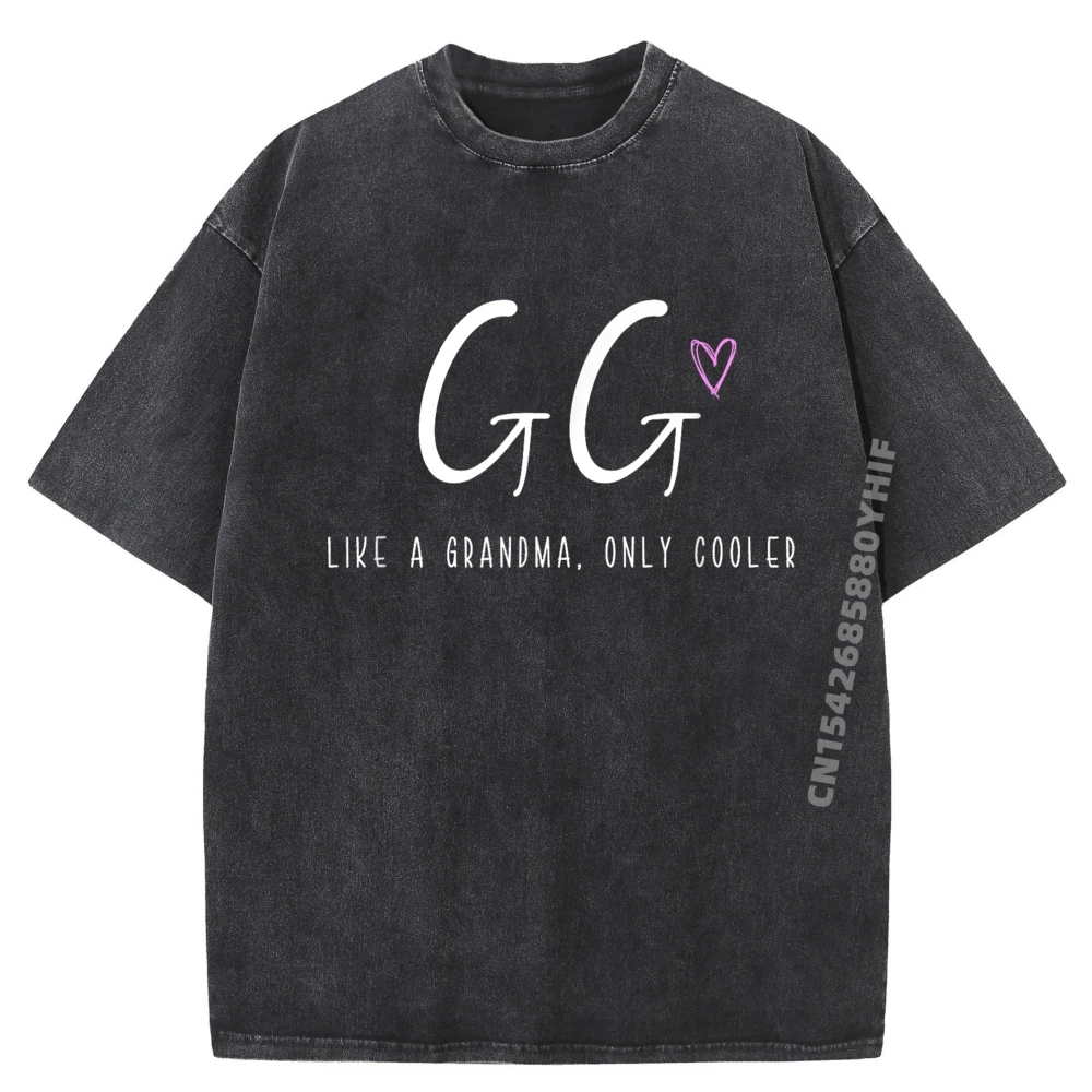 Летние топы и футболки Gg Like A Grandma Only, забавные футболки, специальная нормальная мужская футболка с рисунком, повседневная стираная одежда 
Летние топы и футболки Gg Like A Grandma Only, забавные футболки, специальная нормальная мужская футболка с рисунком, повседневная стираная одежда