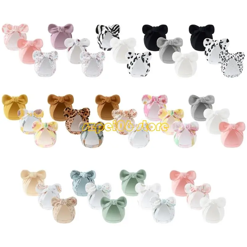 45BF 3Pcs/pack Lovely Baby Bowknot Hat Windproof Infant Bonnet Caps Newborns Gift
45BF 3Pcs/pack Lovely Baby Bowknot Hat Windproof Infant Bonnet Caps Newborns Gift
