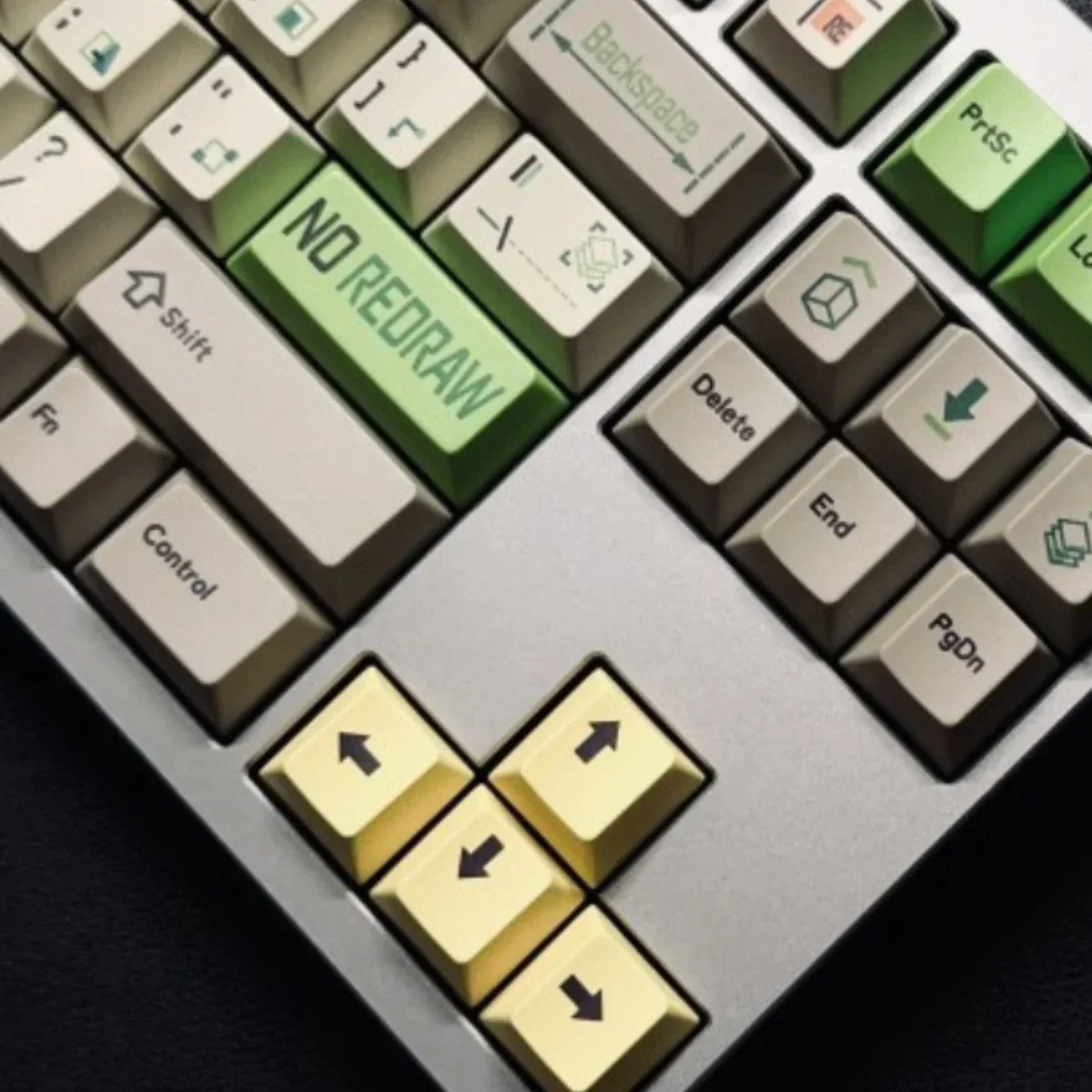 PBT original five-sided sublimation keycap mechanical keyboard customized full set of retro
PBT original five-sided sublimation keycap mechanical keyboard customized full set of retro