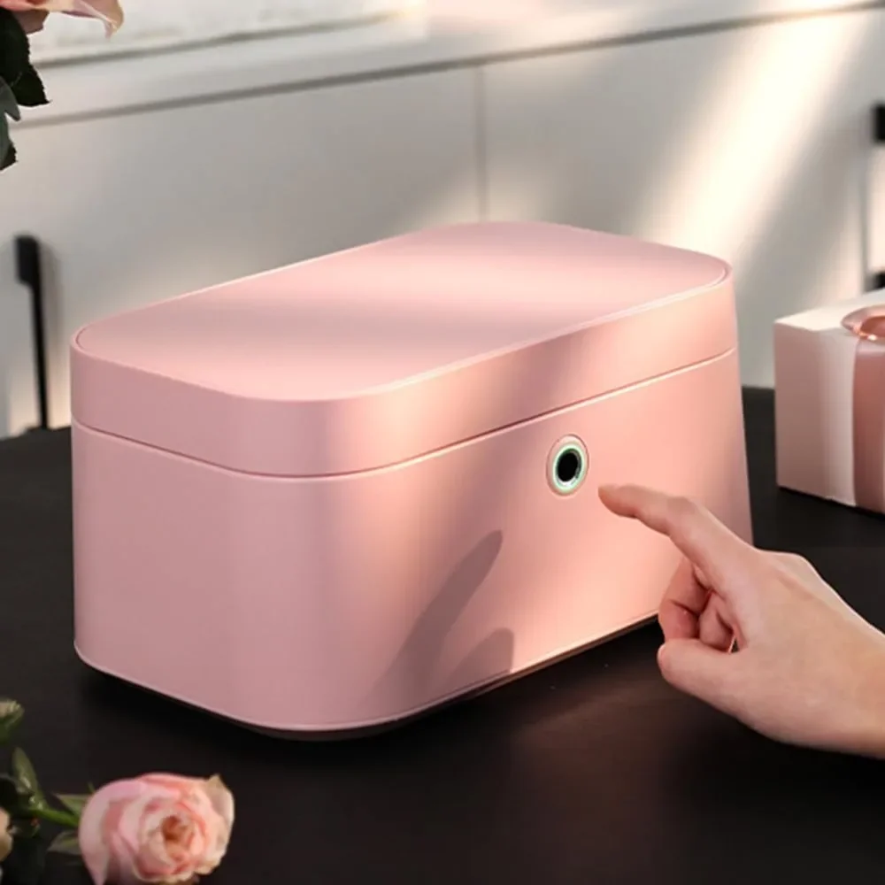 Высококачественная коробка для хранения ювелирных изделий с разблокировкой отпечатков пальцев, красочная двухслойная коробка для хранения ювелирных изделий большого пространства, не может открыть без
Высококачественная коробка для хранения ювелирных изделий с разблокировкой отпечатков пальцев, красочная двухслойная коробка для хранения ювелирных изделий большого пространства, не может открыть без