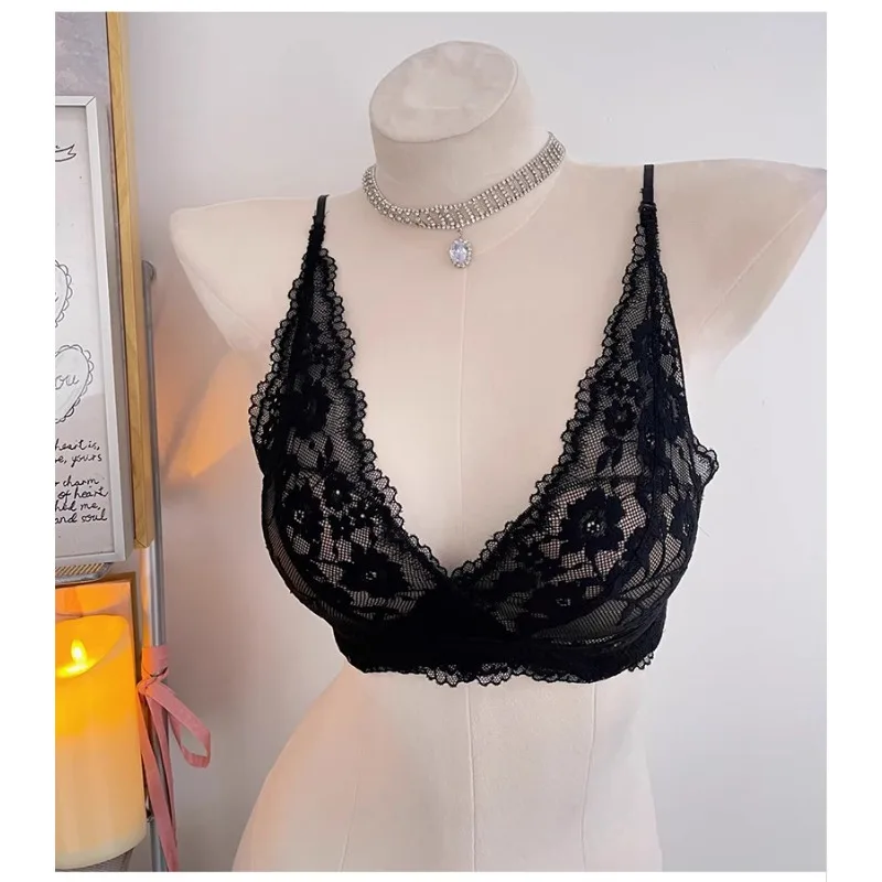 Moda 2026 Sutiã Renda Halter Sem Costas Aumentador Peito Pequeno Sensual Puro Desejo Garota Jovem Intima Feminina Confortável
Moda 2026 Sutiã Renda Halter Sem Costas Aumentador Peito Pequeno Sensual Puro Desejo Garota Jovem Intima Feminina Confortável