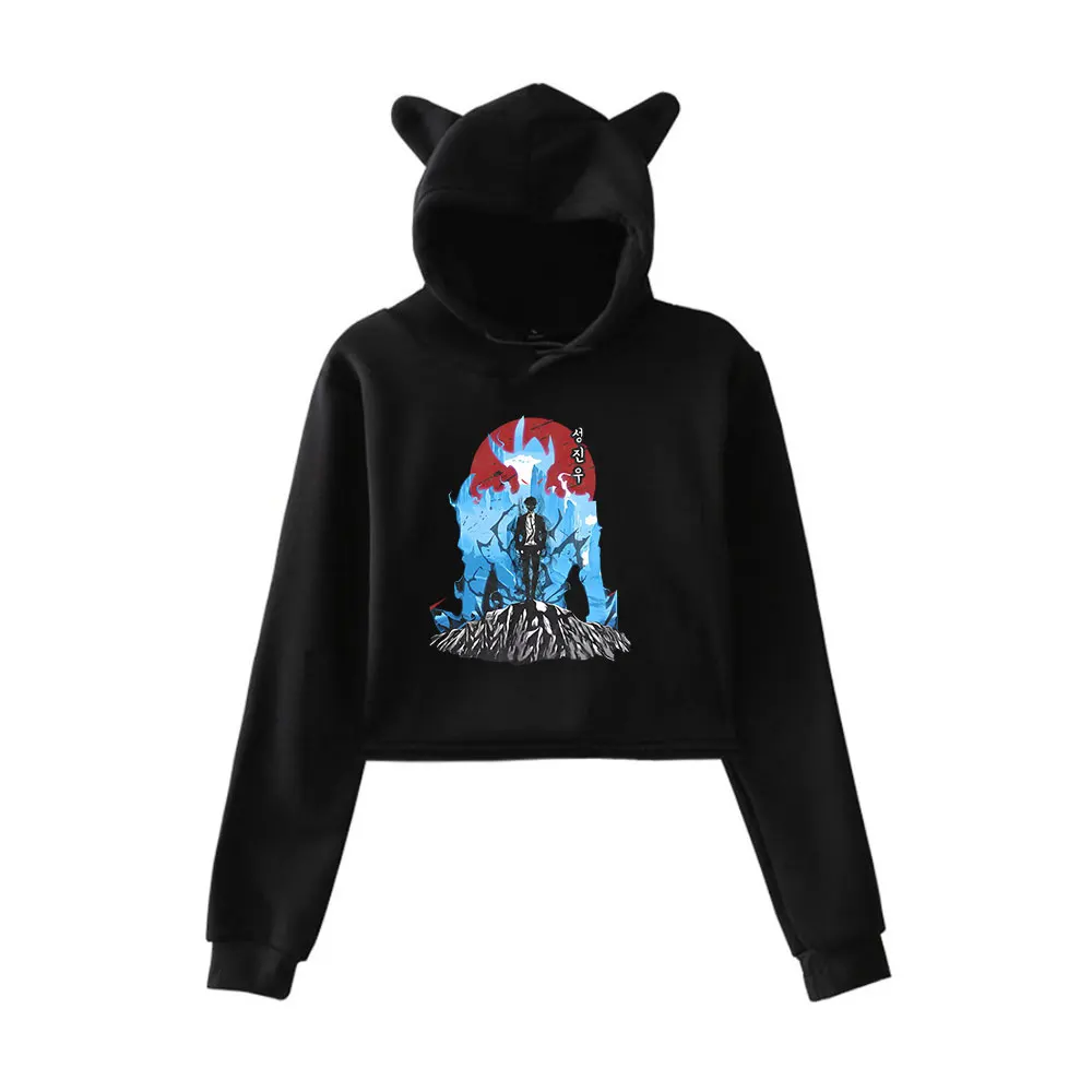 Solo Leveling Vintage 90s Streetwear Hoodie Merch Hoodie Sweatshirts for Girl Cat Ear Crop women Clothing
Solo Leveling Vintage 90s Streetwear Hoodie Merch Hoodie Sweatshirts for Girl Cat Ear Crop women Clothing