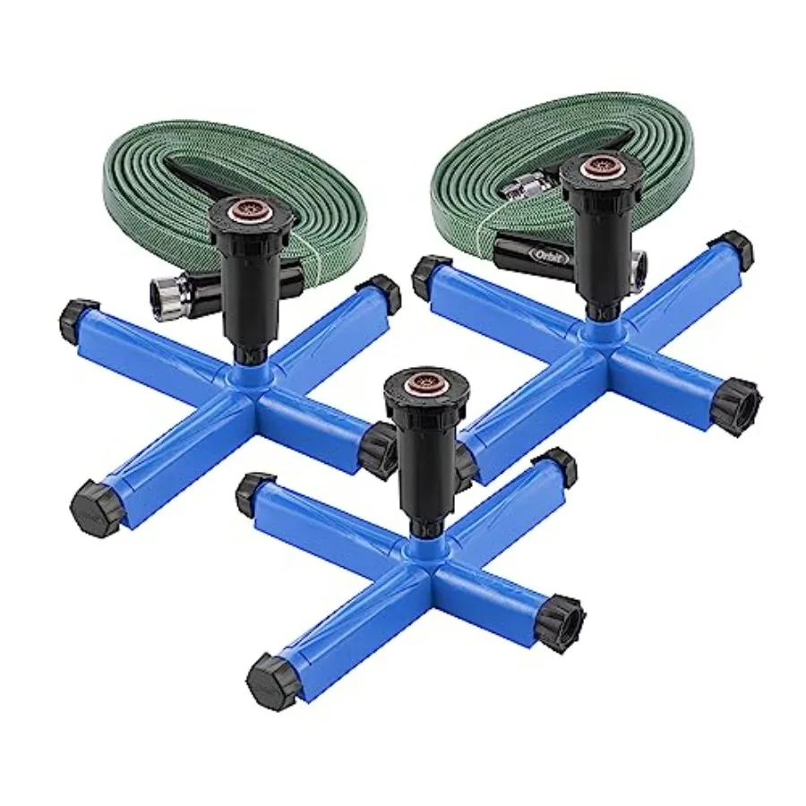 27884Z Above Ground All-in-One Irrigation Sprinkler System for Lawn Kit Durable Plastic Silver Efficient Water Distribution wit
27884Z Above Ground All-in-One Irrigation Sprinkler System for Lawn Kit Durable Plastic Silver Efficient Water Distribution wit