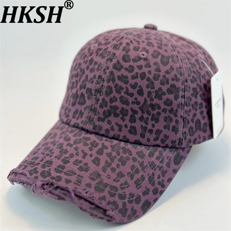 HKSH Spring Autumn New Women Baseball Cap Leopard Printed Personality Vintage American Wide Brim Sunshade Streetwear Hat HK11290
HKSH Spring Autumn New Women Baseball Cap Leopard Printed Personality Vintage American Wide Brim Sunshade Streetwear Hat HK11290