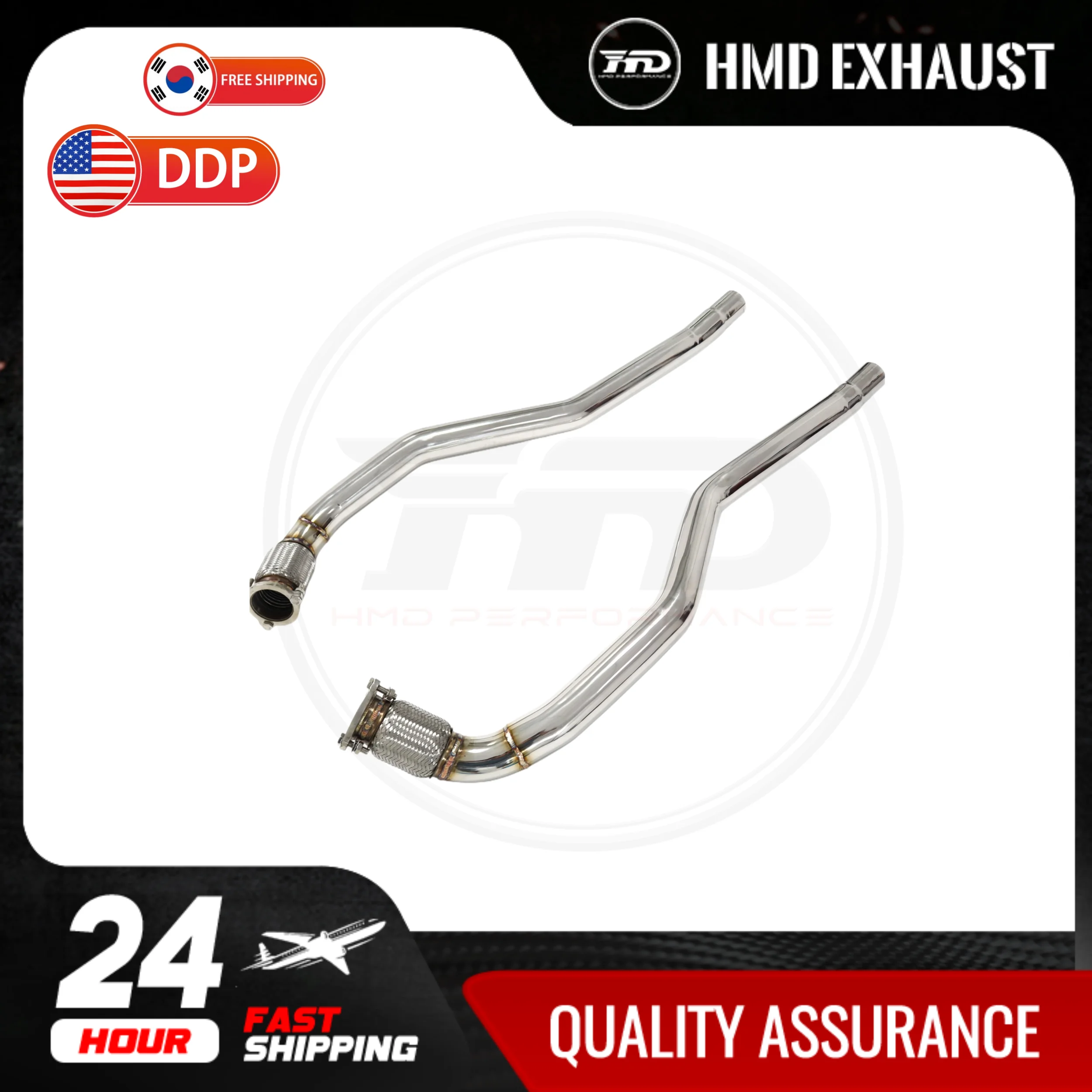 HMD Exclusive customization Exhaust System Stainless Steel Performance Middle Pipe for Porsche Macan S GTS 3.0T Straight Tube
HMD Exclusive customization Exhaust System Stainless Steel Performance Middle Pipe for Porsche Macan S GTS 3.0T Straight Tube