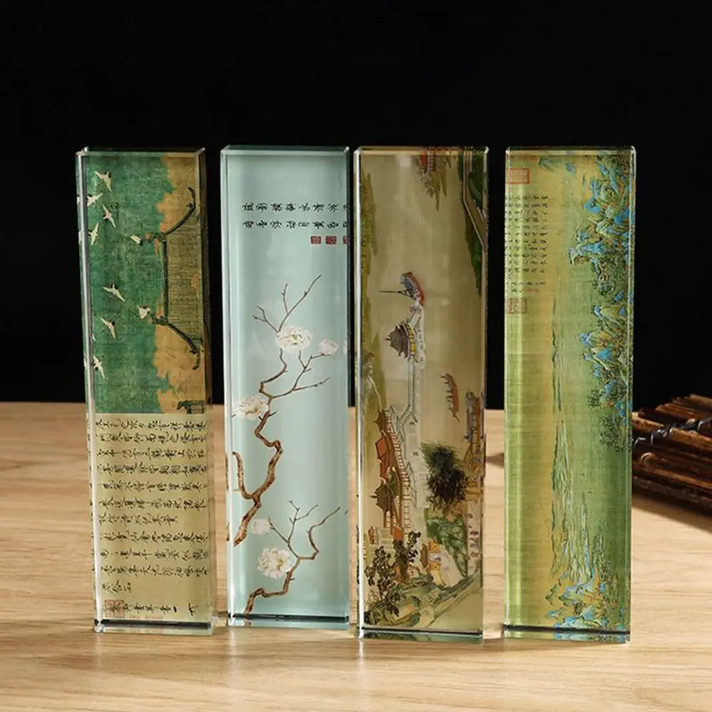 Heavy Enough Clear Crystal Paperweight Rectangle Pressing Paper Flat Writing Town Ruler Flat Bottom Smooth Surface
Heavy Enough Clear Crystal Paperweight Rectangle Pressing Paper Flat Writing Town Ruler Flat Bottom Smooth Surface