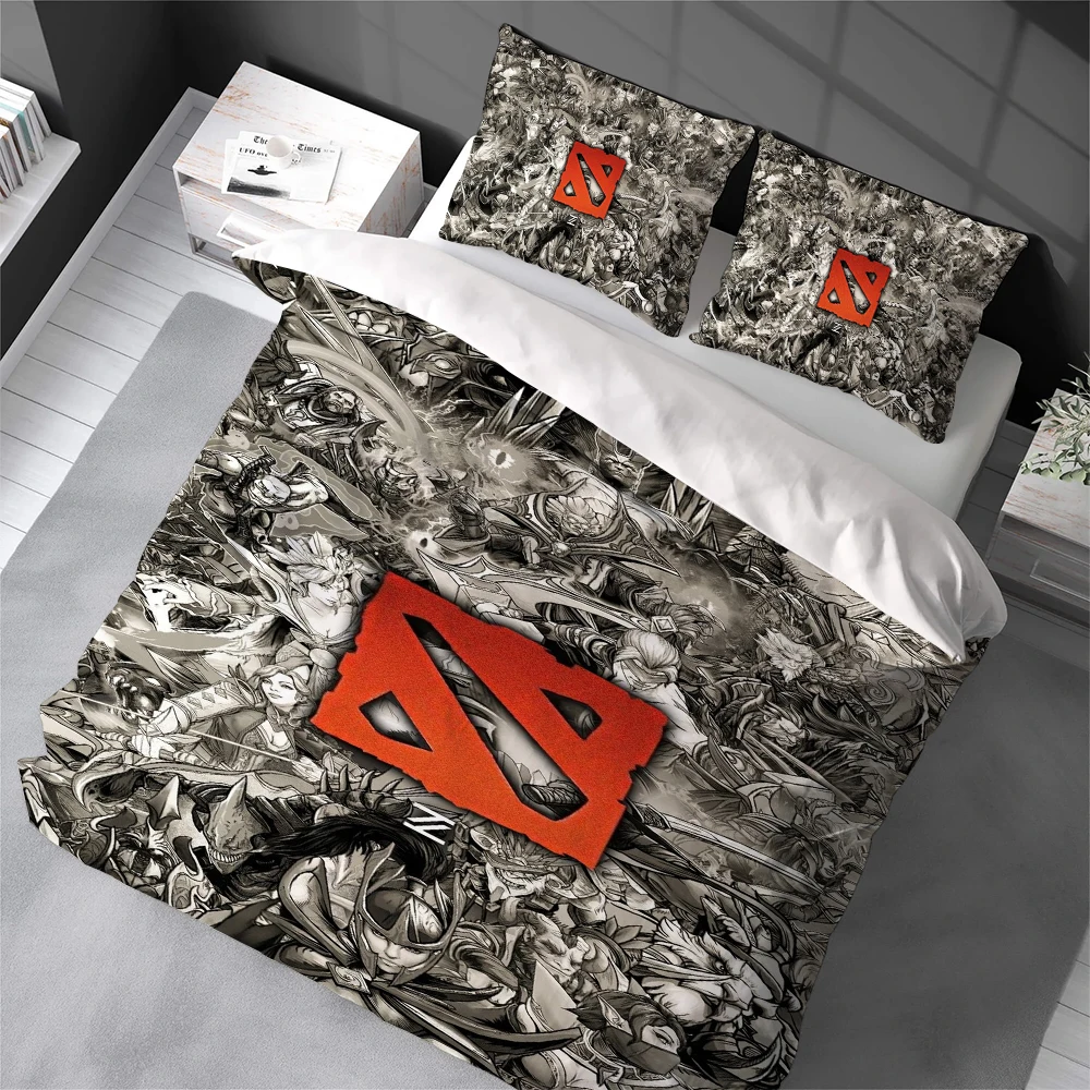 D-Dota 2 Game Duvet Cover Set Soft Wash Bed 3 Piece Summer Comfortable Student Dormitory Home Baby Bedding Best seller
D-Dota 2 Game Duvet Cover Set Soft Wash Bed 3 Piece Summer Comfortable Student Dormitory Home Baby Bedding Best seller