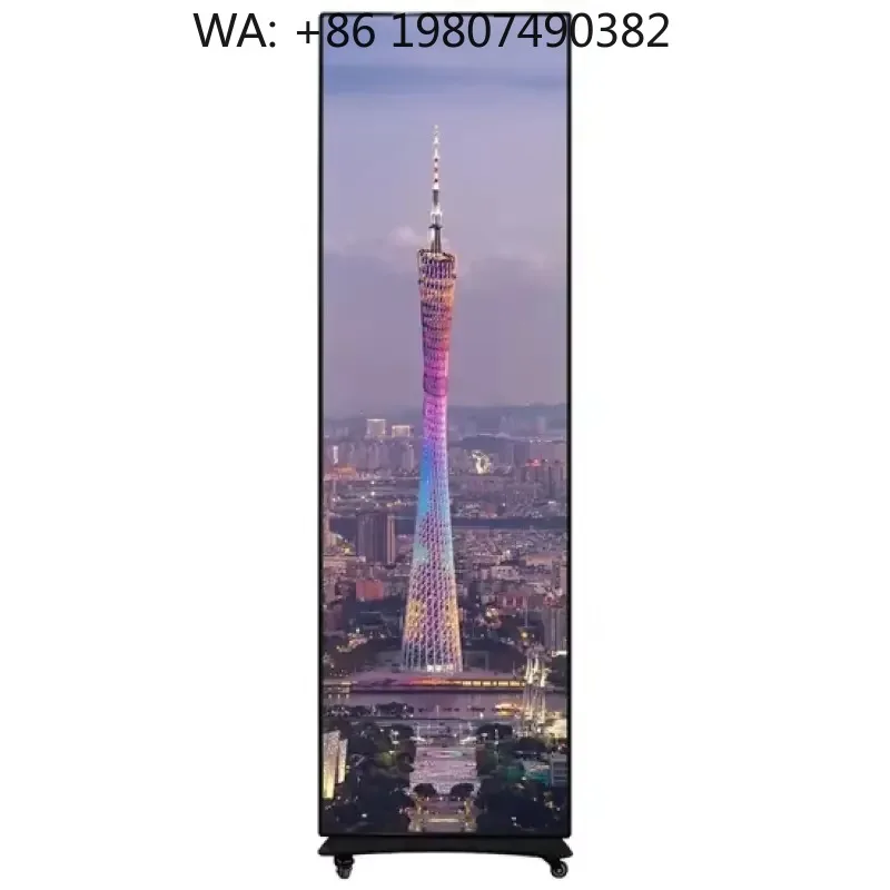 P2.5 Foldable LED Poster Screen, Up-down Folding Structure, Expandable Mobile Video Display for Indoor Activities
P2.5 Foldable LED Poster Screen, Up-down Folding Structure, Expandable Mobile Video Display for Indoor Activities