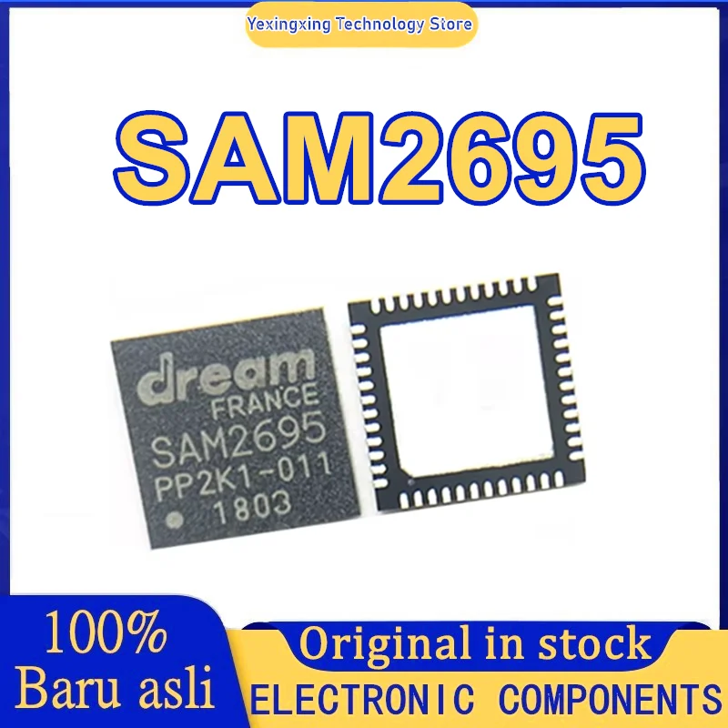 2 шт. чипсет SAM2695 QFN48 IC, новый оригинальный на складе
2 шт. чипсет SAM2695 QFN48 IC, новый оригинальный на складе