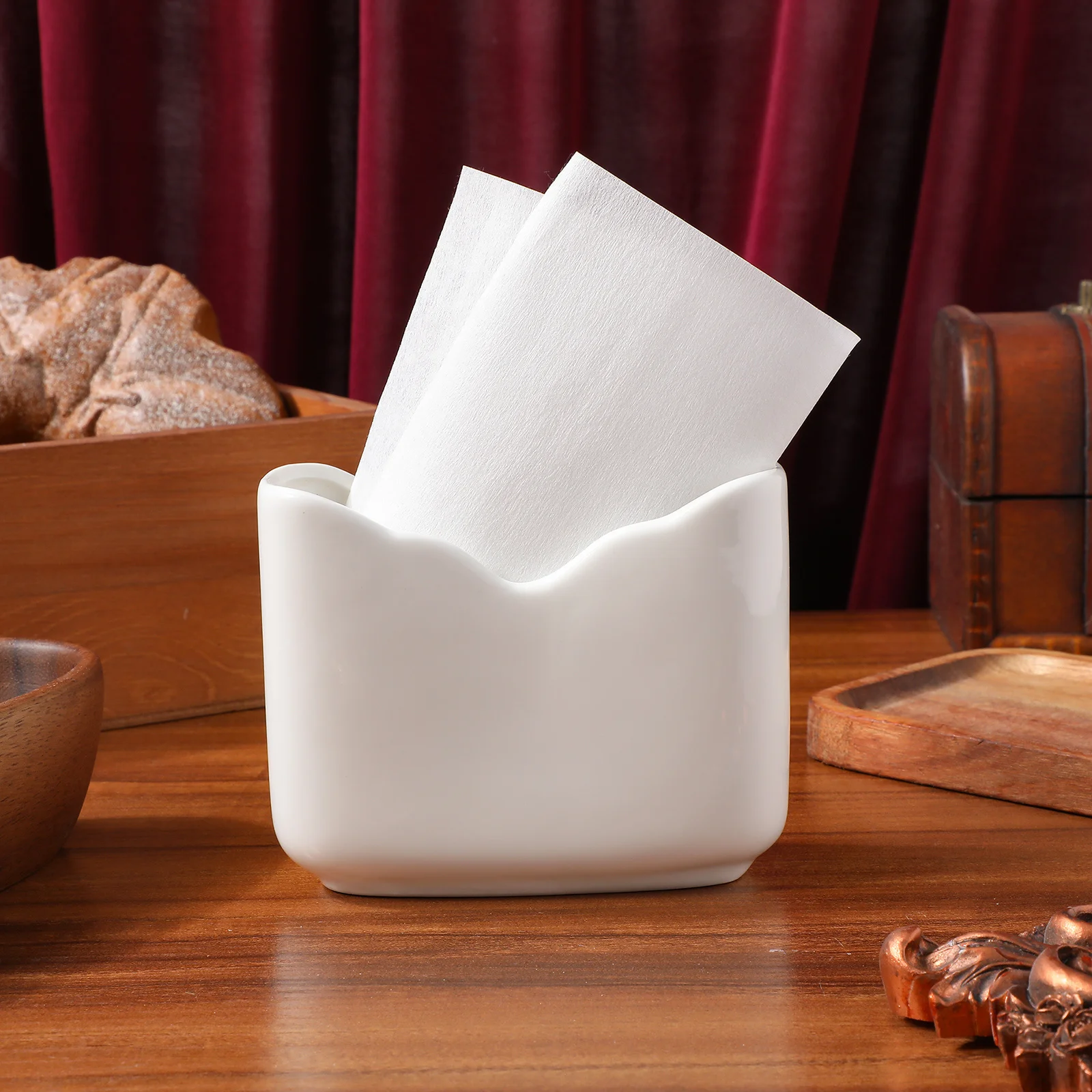Ceramic Napkin Holder Creative Stylish Tissue Stand for Home Restaurant Hotel Table Paper Napkin Organizer Napkins Holder
Ceramic Napkin Holder Creative Stylish Tissue Stand for Home Restaurant Hotel Table Paper Napkin Organizer Napkins Holder