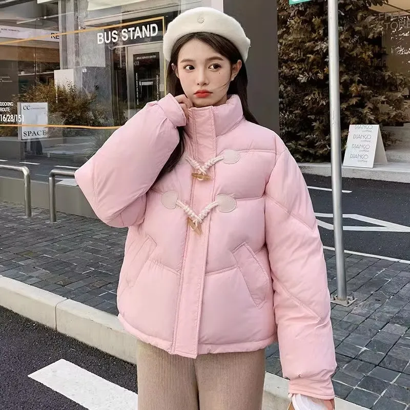 Winter Parkas Women 2024 New Fashion Stand-up Collar Thick Warm Down Cotton Coat Female Casual Jacket Parka Ladies Outerwea
Winter Parkas Women 2024 New Fashion Stand-up Collar Thick Warm Down Cotton Coat Female Casual Jacket Parka Ladies Outerwea