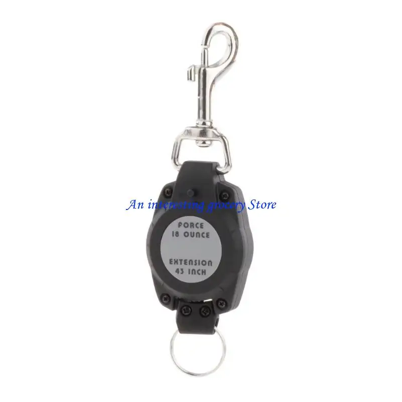 Втягивающее устройство для снаряжения для дайвинга 652D с зажимом и разрезными кольцами для подводного подводного плавания
Втягивающее устройство для снаряжения для дайвинга 652D с зажимом и разрезными кольцами для подводного подводного плавания