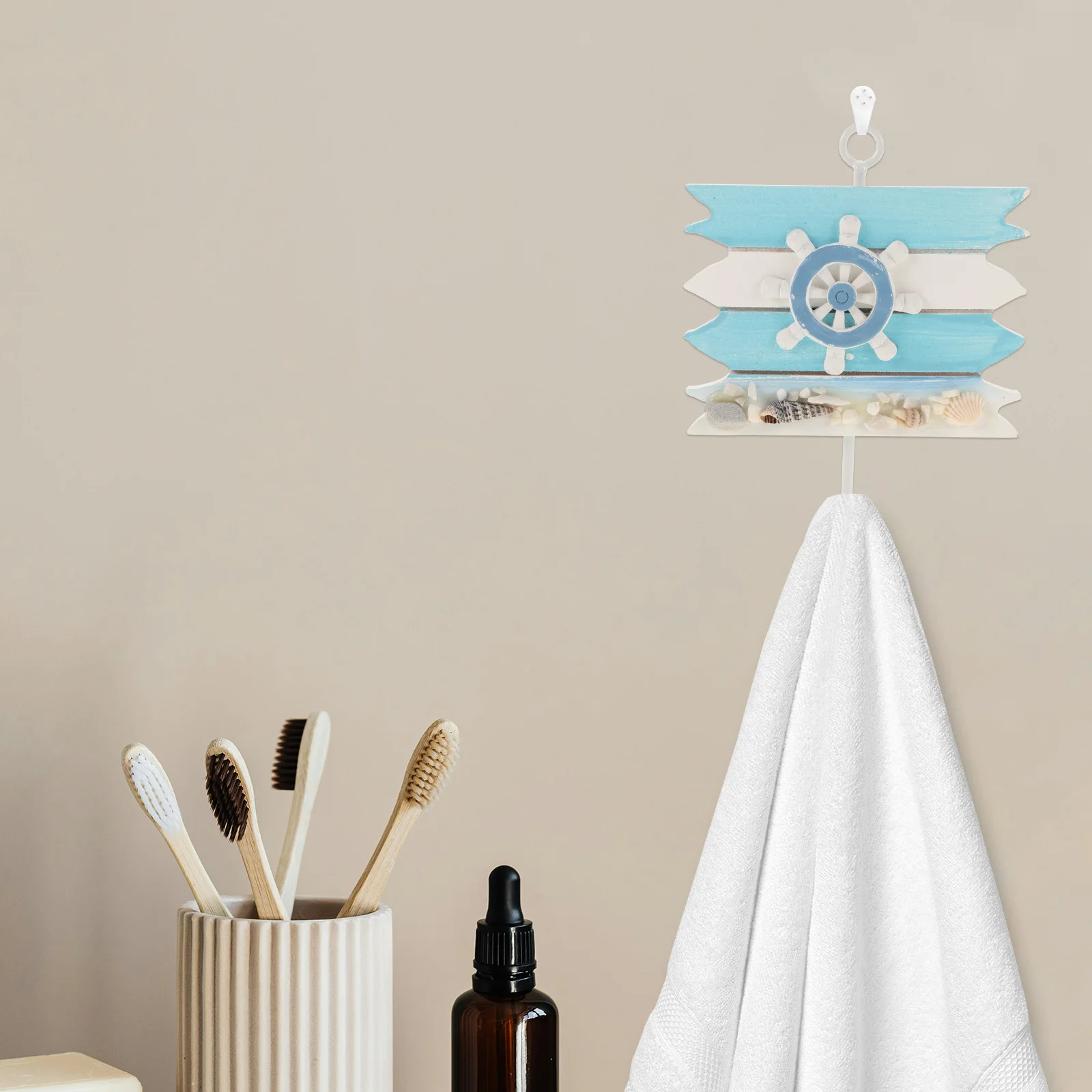 3 Pcs Wall Hooks Home Accessories Creative Coat Hooks for Clothes Bathrobe Bedroom Bathroom Decor Mediterranean Style
3 Pcs Wall Hooks Home Accessories Creative Coat Hooks for Clothes Bathrobe Bedroom Bathroom Decor Mediterranean Style
