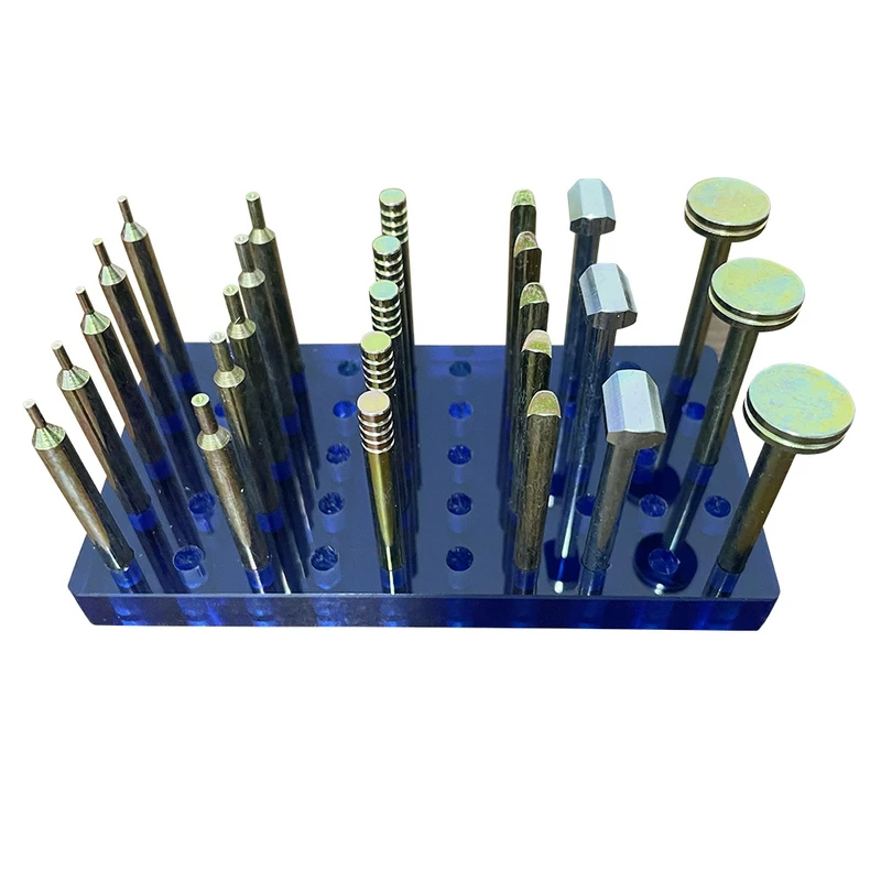 26 Piece/Set Gemstone Measuring Stick Set 6MM Diameter 65MM Length High Precision Carbon Steel Gemstone Facet Grinding Tool 
26 Piece/Set Gemstone Measuring Stick Set 6MM Diameter 65MM Length High Precision Carbon Steel Gemstone Facet Grinding Tool