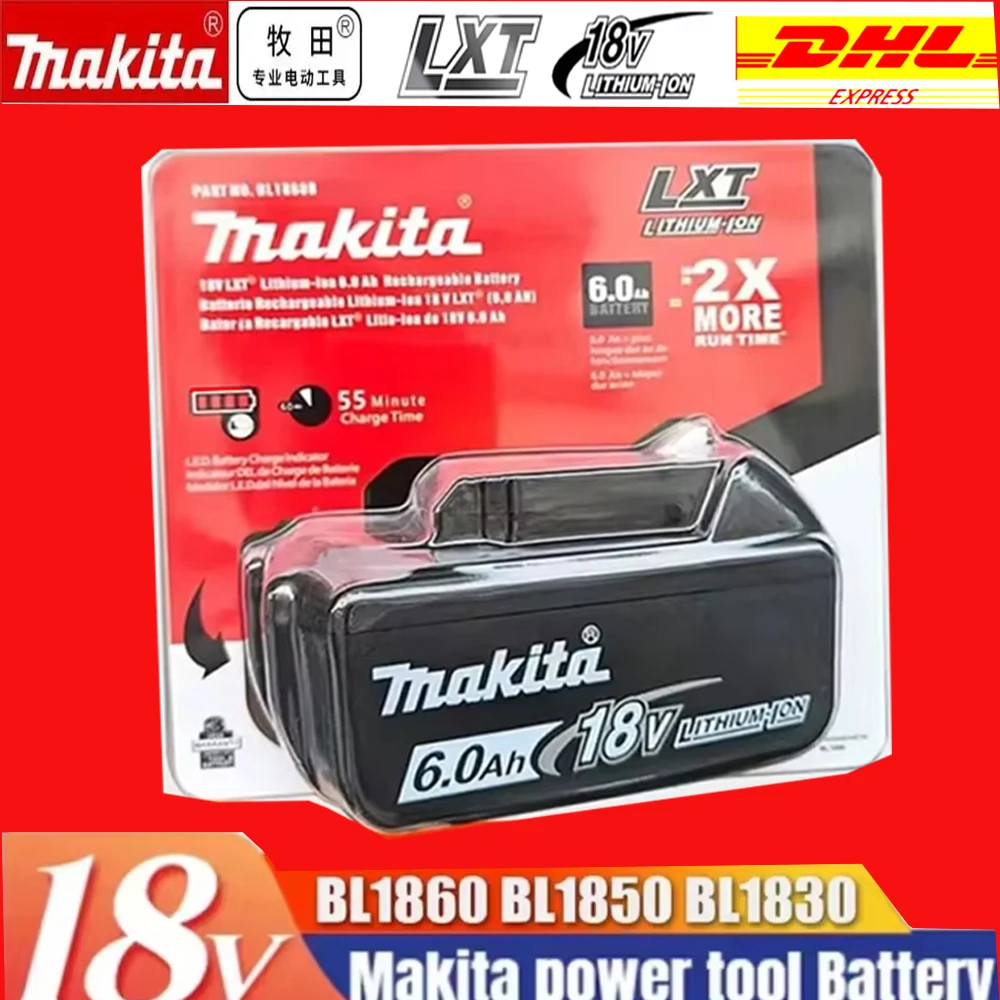 100% original Makita Power Tools 18V 6.0Ah Battery ,For Makita BL1830 BL1830B BL1840 BL1840B BL1850 BL1850B RechargeableBattery
100% original Makita Power Tools 18V 6.0Ah Battery ,For Makita BL1830 BL1830B BL1840 BL1840B BL1850 BL1850B RechargeableBattery