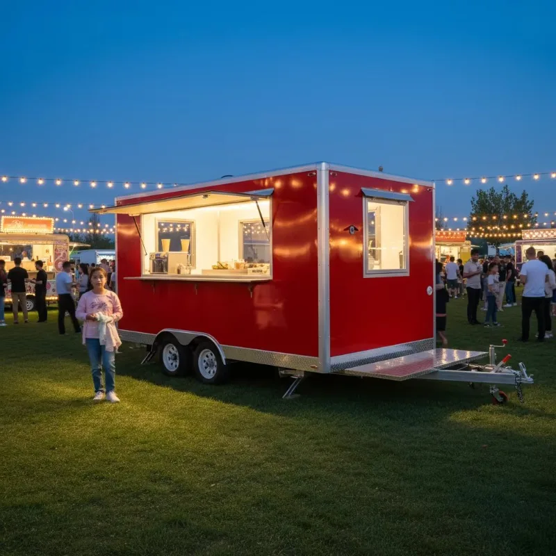 New Features Fully Equipped Compact Square Food Truck Lightweight Food Truck Mobile Food Trailer For Coffee Snacks Pizza
New Features Fully Equipped Compact Square Food Truck Lightweight Food Truck Mobile Food Trailer For Coffee Snacks Pizza
