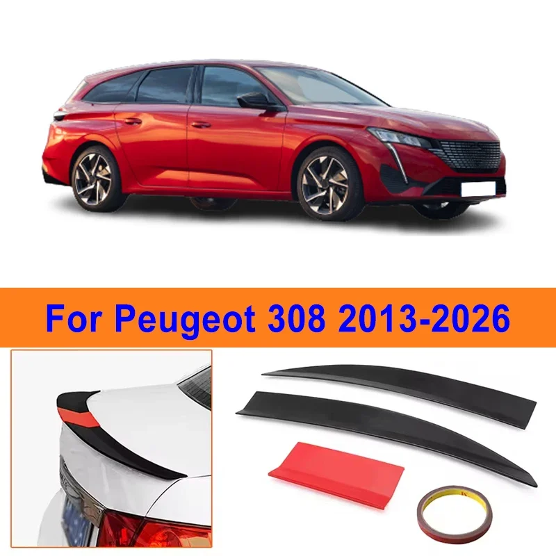 For Peugeot 308 2013-2026 3-Section ABS Rear Trunk Spoiler 115-125cm Adjustable Sports Decor Top Wing Car Exterior Parts
For Peugeot 308 2013-2026 3-Section ABS Rear Trunk Spoiler 115-125cm Adjustable Sports Decor Top Wing Car Exterior Parts