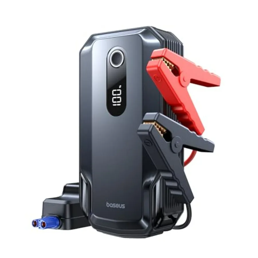 8000A Jump Starter 20000mAh Portable Jump Starter Battery Pack 12V Car Battery 5 in 1 Jump Starter with 30W Fast Charging and L
8000A Jump Starter 20000mAh Portable Jump Starter Battery Pack 12V Car Battery 5 in 1 Jump Starter with 30W Fast Charging and L