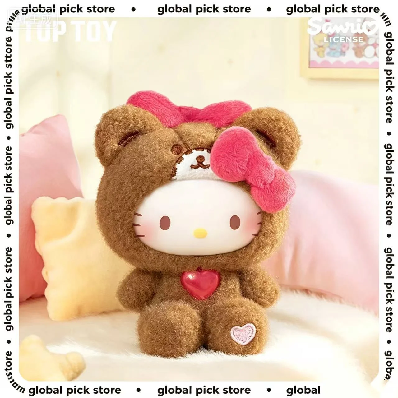 Cute 100% Genuine TOPTOY Hello Kitty Teddy Pajamas Series Blind Box PVC Plush Accessory Kitty Cat Blind Box For Birthday Gift
Cute 100% Genuine TOPTOY Hello Kitty Teddy Pajamas Series Blind Box PVC Plush Accessory Kitty Cat Blind Box For Birthday Gift