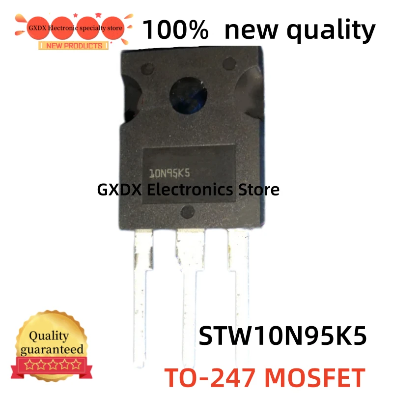 5-10-20-30-40pcs/lot 100% new STW10N95K5 TO-247 MOSFET
5-10-20-30-40pcs/lot 100% new STW10N95K5 TO-247 MOSFET