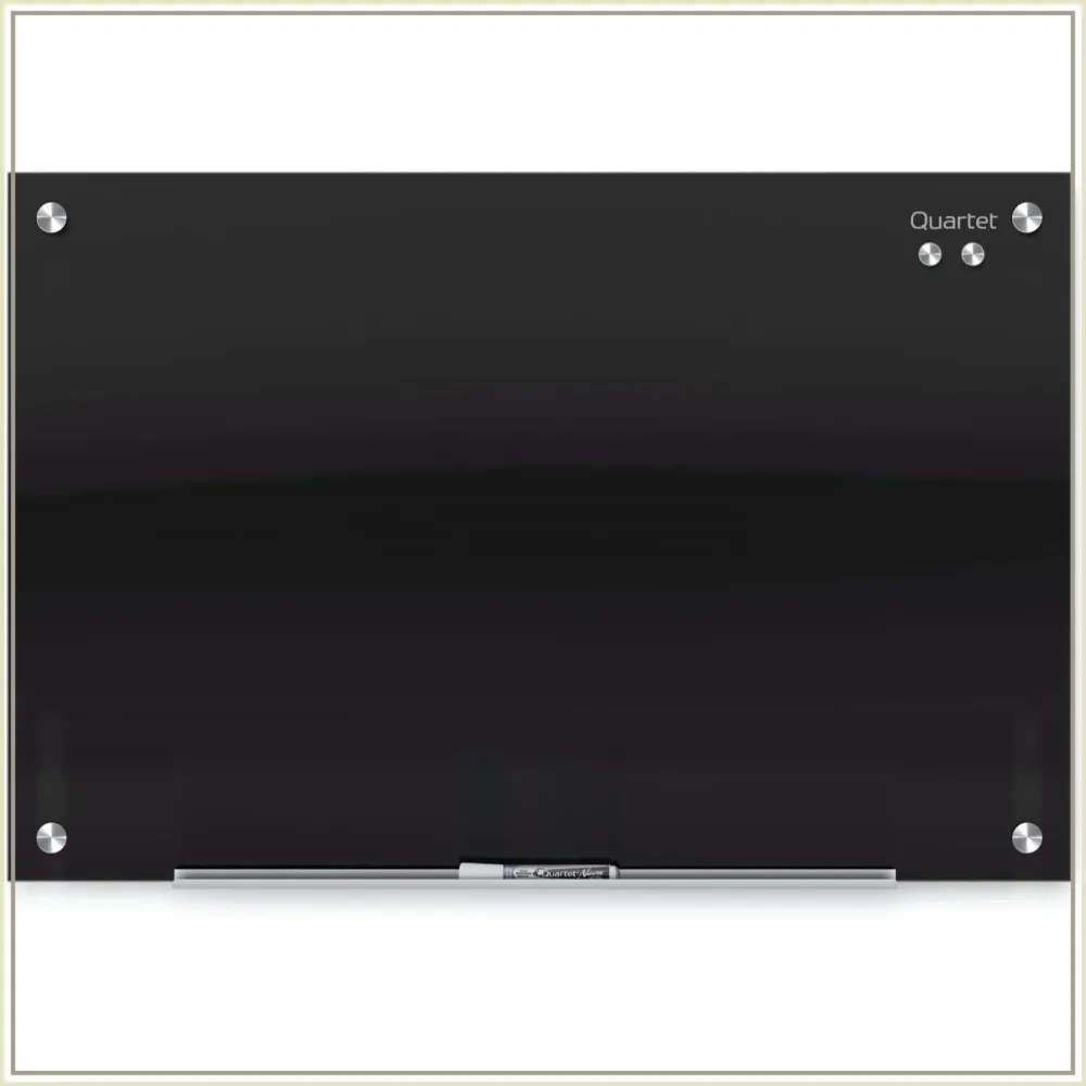 48x36 Inch Magnetic Dry Erase Glass Whiteboard for Wall, Infinity, Black
48x36 Inch Magnetic Dry Erase Glass Whiteboard for Wall, Infinity, Black