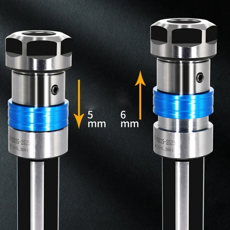 1pc NC Lathe Tapping Tool Handle Telescopic Floating Chuck Tap Clamp Torque Overload Protection Flexible Tapping Tool Handl
1pc NC Lathe Tapping Tool Handle Telescopic Floating Chuck Tap Clamp Torque Overload Protection Flexible Tapping Tool Handl