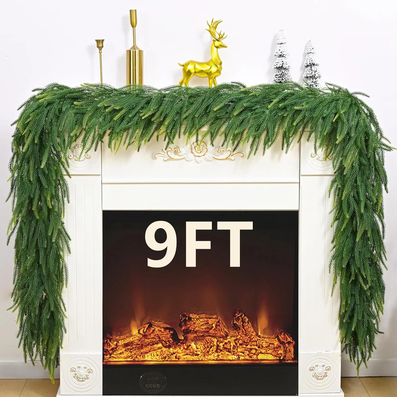 9 футов искусственная кедровая гирлянда с подсветкой, реалистичная норвежская сосна для рождественского декора в помещении и на открытом воздухе
9 футов искусственная кедровая гирлянда с подсветкой, реалистичная норвежская сосна для рождественского декора в помещении и на открытом воздухе