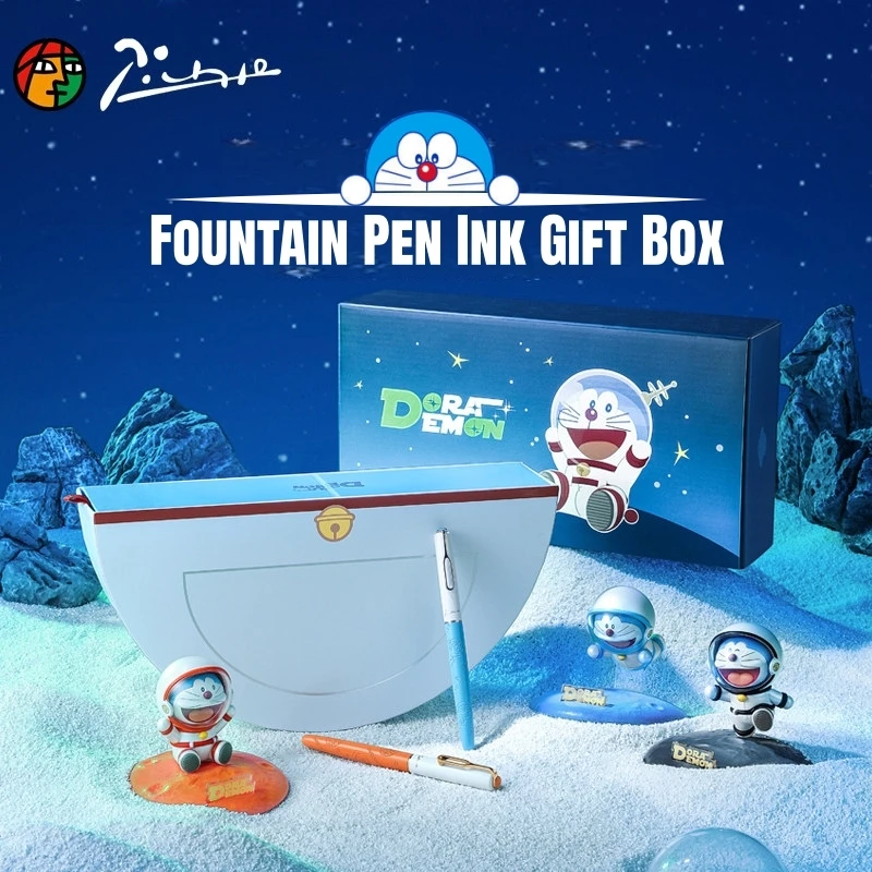 Pimio Picasso Fountain Pen 956 Doraemon Planet Series Refillable Ink Gift Set For Birthday New Year Daily Writing For Adult
Pimio Picasso Fountain Pen 956 Doraemon Planet Series Refillable Ink Gift Set For Birthday New Year Daily Writing For Adult
