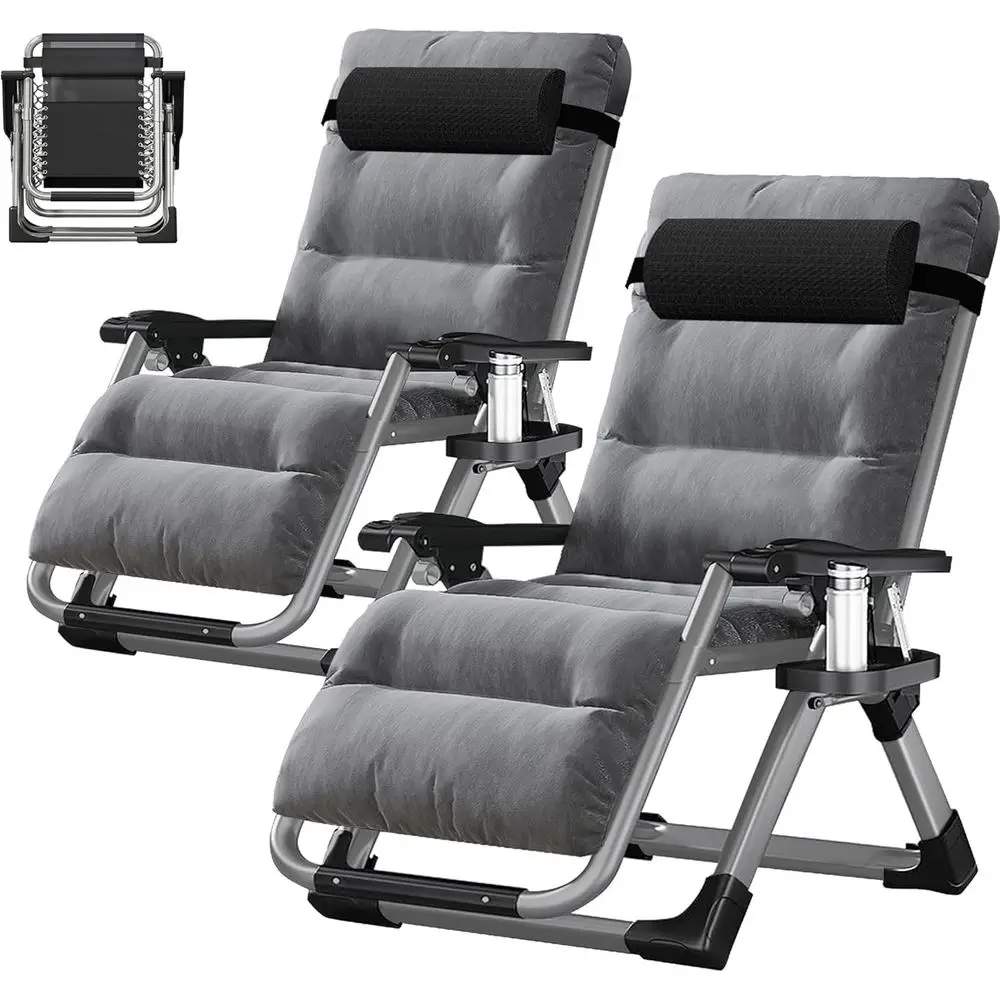 Двойные шезлонги с невесомостью и подушками, подстаканниками и функцией откидывания для наружного и внутреннего использования
Двойные шезлонги с невесомостью и подушками, подстаканниками и функцией откидывания для наружного и внутреннего использования