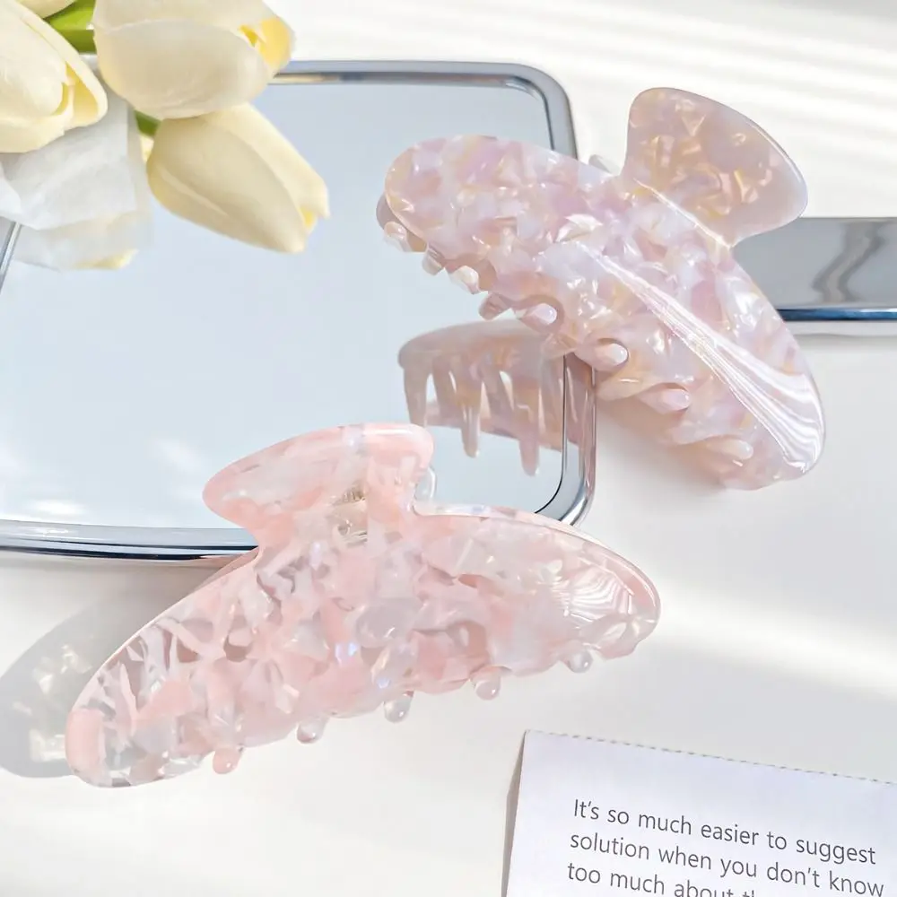 Solid Color Fresh Acetate Hair Claw Shark Clip Hairpin Irregular Pattern Shark Clip Headwear Hair Clip Flower Hair Claw
Solid Color Fresh Acetate Hair Claw Shark Clip Hairpin Irregular Pattern Shark Clip Headwear Hair Clip Flower Hair Claw