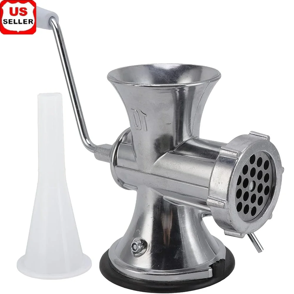 Manual Meat Grinder Suction Cup Mincer Aluminum Alloy Meat Processing Machine Hand Crank Sausage Maker Kitchen Tool
Manual Meat Grinder Suction Cup Mincer Aluminum Alloy Meat Processing Machine Hand Crank Sausage Maker Kitchen Tool