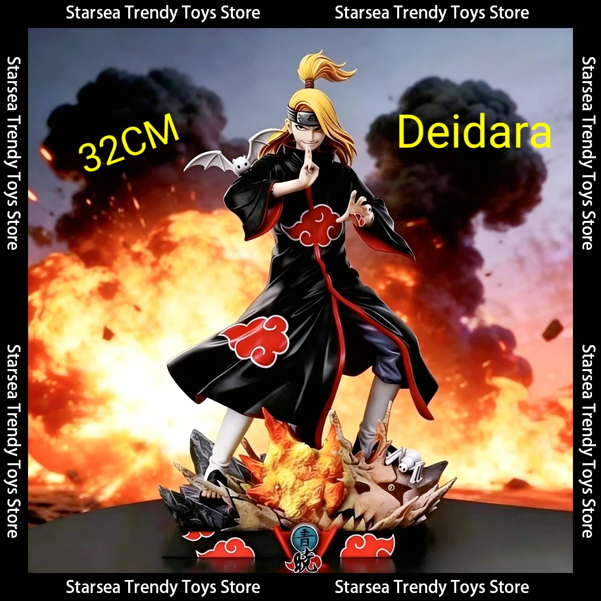 Naruto Akatsuki Deidara & Fourth Hokage PVC Movable Figure Statue 32CM / 12.60Inch Desktop Collectible Decor Fan Lover Gift
Naruto Akatsuki Deidara & Fourth Hokage PVC Movable Figure Statue 32CM / 12.60Inch Desktop Collectible Decor Fan Lover Gift